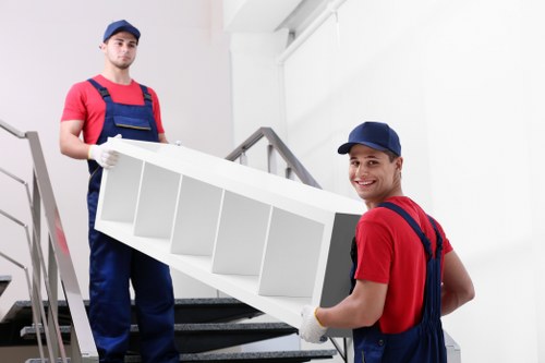Office relocation planning and packing materials for a Richmond business move