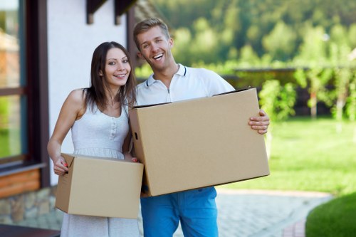 Secure Movers Richmond payment area with encrypted transaction protection