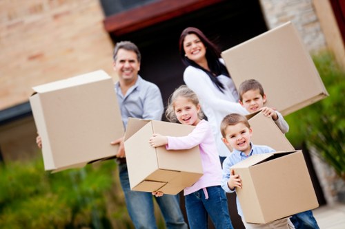 Organized moving team in Richmond planning a secure relocation process