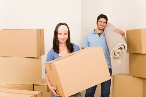 Household items prepared for a Richmond relocation