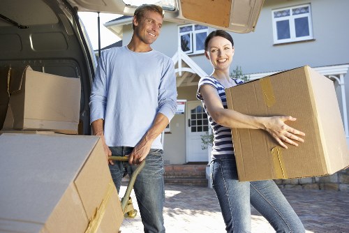 Residential packing supplies for a Richmond property move